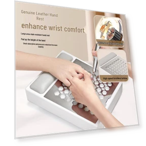 Silent Turbine Nail Dust Collector with High Suction and Hand Rest — Curing Lamps, The Million