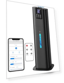Smart Humidifier for Large Room — Air Moisturizers, Hiswelle