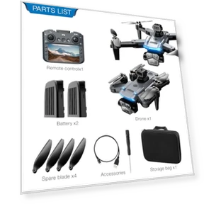 4.3-Inch HD Screen Remote Control Drone with Dual Cameras — Drones, mcokoe