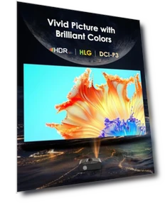 Daylight Projector 4K Ultra HD — Home Theater Projectors, CIVE