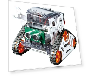 Microcomputer Robot Craft Set Crawler Type — Construction Kits, Tamiya