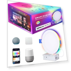 Smart Recessed Lighting — Smart Home Hubs & Controllers, CycevSun
