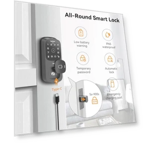 Video Smart Lock with Doorbell — Smart Home Security, Shenzhen Lingdu Auto Electronics Co.,Ltd