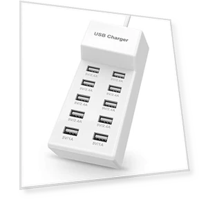 10-Port USB Charger Station — Chargers, Shenzhen Puleisile Electronic Co. Ltd.