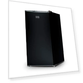 Compact Refrigerator Energy Star Single Door Mini Fridge with Freezer — Mini Fridges, BLACK+DECKER