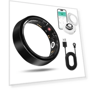 Smart Health Ring — Wearable Accessories, Cvrpaor