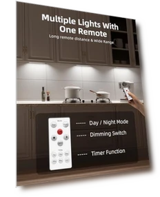 Under Cabinet Lights — Step Lights, EZVALO