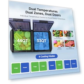 12 Volt Car Refrigerator — Drink Coolers, BODEGA