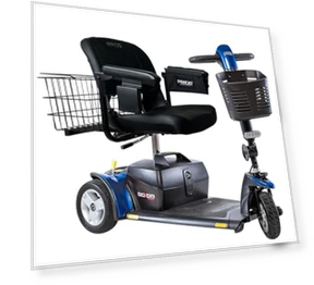 3 Wheel Power Mobility Scooter — Mobility Scooters, Pride Mobility