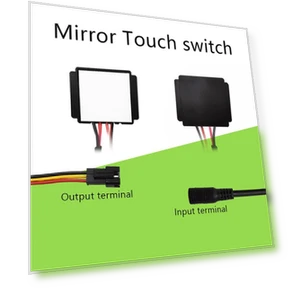 Bathroom Mirror Touch Induction Switch Sensor — Bathroom, Rudem