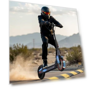 Foldable Electric Scooter — Electric Self-Balancing Scooters, WERHY