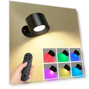 LED Wall Light with Touch Remote Control — Book Lights, JOHO - CarGear