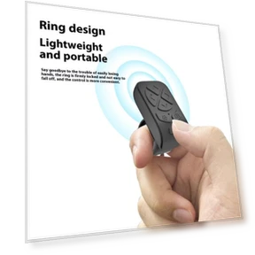 Universal Portable Wireless Bluetooth-Compatible Finger Video Shooting Controller — Remote Controls, Goodza