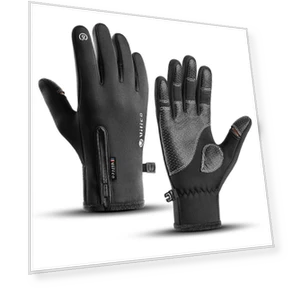 Winter Fleece Touchscreen Gloves — Gloves, Luna Living