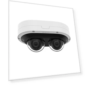 AI IR Multi-Directional Dome Camera — Security Cameras, Hanwha