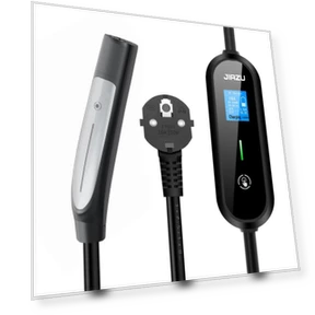 Dual-Control Electric Vehicle Charger with Touch Adjustment — EV Charging Solutions, ElectroCN
