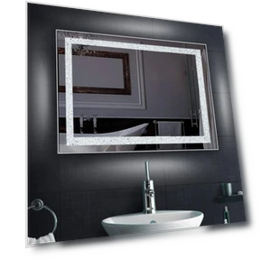 Luxury Wall Mirror with Stepless Three-Color Touch Switch — Makeup, DOKI DOKI MARKET form NIPPON