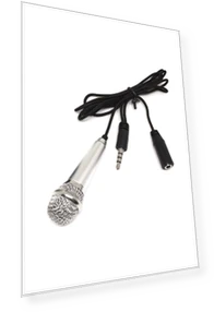 Mini Microphone for Earphone Video — Microphones, Kayomart