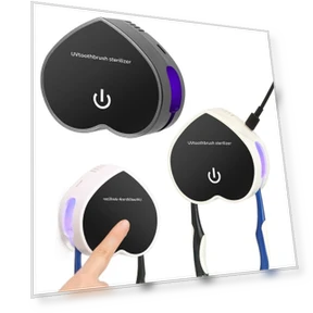 Portable Smart UV Toothbrush Sterilizer — Travel Toothbrush Holders, hentongcar