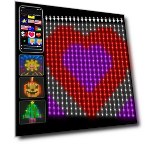 Programmable DIY 400 LED Smart Curtain Christmas Lights — String Lights, JOHO - CarGear