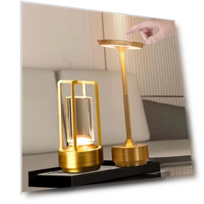 Rechargeable Wireless LED Desk Lamp with Touch Control — Study & Desk Lighting, JOHO - CarGear