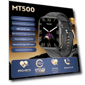 Smart Watch with ECG, AMOLED Display, and Offline Alipay Payments — Smartwatches, TrendVibeCN