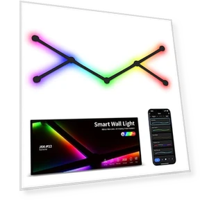 WiFi RGB LED Wall Light Bars — LED Strips, KOBAIBAN