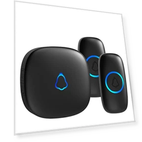 Wireless Doorbell with 2 Buttons — Kits, SECRUI