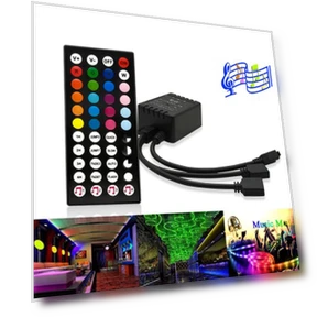 44-Key Music IR Controller Remote — Remote Controls, CaiSucc