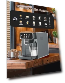 Automatic Espresso Machine with Grinder and Milk Frother — Coffee & Espresso Combos, Chef Robot