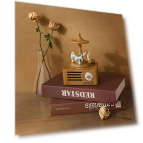 Carousel Bluetooth Mini Wireless Smart Speaker — Portable Audio