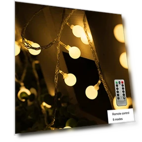 LED Ball String Lights — String Lights, ZIMINGU