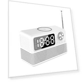 LED Bluetooth Speaker Alarm Clock — Portable Audio