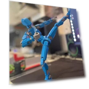 Lucky Robot 13 Action Figure — Dolls & Figures, Robot Action Figure