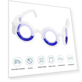 Portable Travel Smart Glasses for Motion Sickness — Smart Glasses, ZuiyouSports1