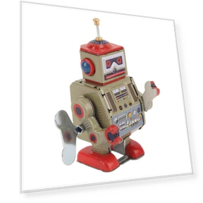 Vintage Wind-Up Walking Robot Toy — Wind-up Toys, Sport2ZY