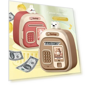 Voice Reminder Password Lock Piggy Bank — Savings & Piggy Banks, Faircraft