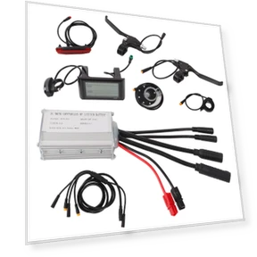 36V/48V 250W Brushless Motor Controller Kit with LCD Display — Motors, 3CZY
