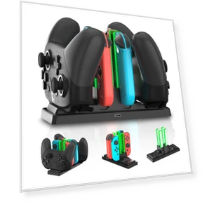 6-in-1 Charging Station for Switch Controllers — Power Solutions, hurry hausen