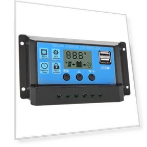 Automatic PWM LCD Display Dual USB 5V Output Controller — Power Management, OutsideWorld
