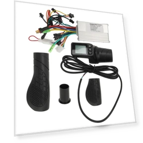 E-Bike Controller with LCD Display — Brake Controls, ZY-Sport-N