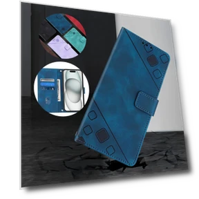 Magnetic Flip Wallet Case with Card Slot and Kickstand — Flip Cases, CASE-FE1
