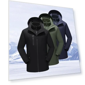 Men's Smart Windbreaker Jacket with Heating — Down & Alternative, BigSopping