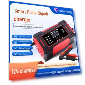 Smart Charger 12V 6A — Battery Chargers, GearUp AutoMoto