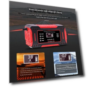 Smart Charger 12V 6A — Chargers, TopSky
