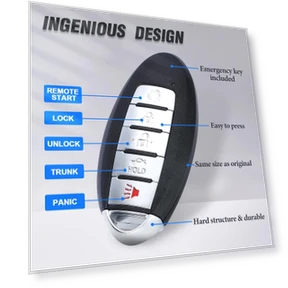 Smart Remote Control Keyless Entry Key Fob — Keyless Entry