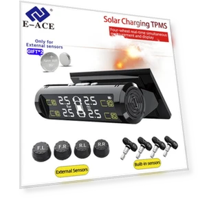 Solar-Powered Tire Pressure Monitoring System — TPMS Sensor Replacements, E-ACE