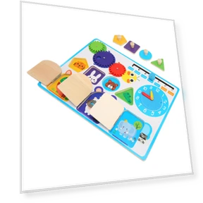 Wooden Sensory Board for Coordination Improvement — Special Education, Beauty2ZY