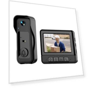 Intelligent Infrared Night Vision Wireless Video Doorbell — Smart Home Security, X6 Home
