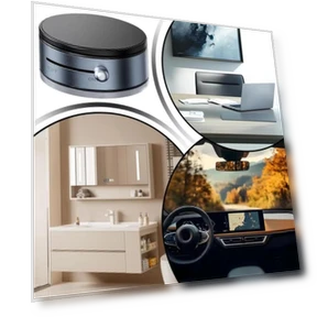 Magnetic Phone Holder — Dashboard Installation Kits, laikey
